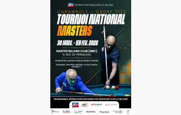 Tournoi Master - cadre 71/2