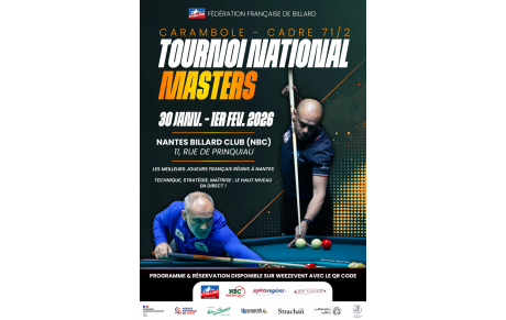 Tournoi Master - cadre 71/2